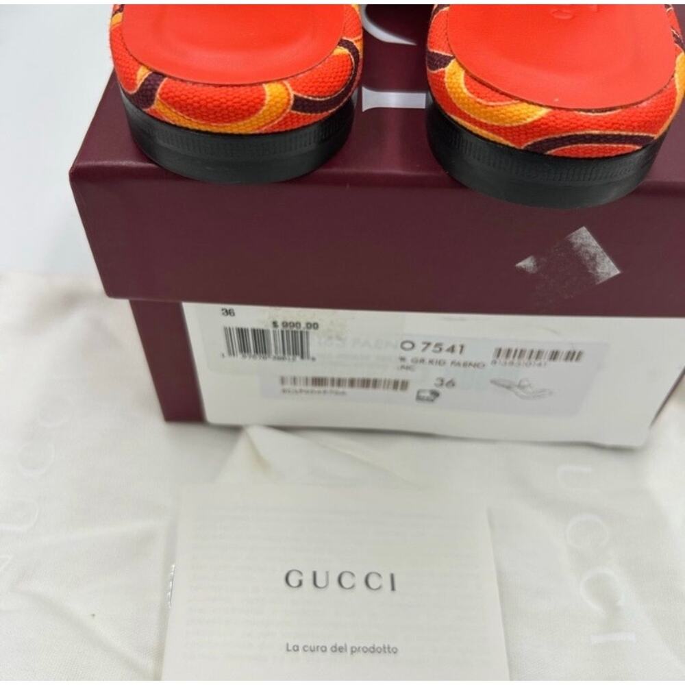 Women's Gucci horse bit Princetown mules size 36.5 made in Italy - Picture 8 of 16